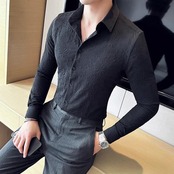 printed formal shirt 00302