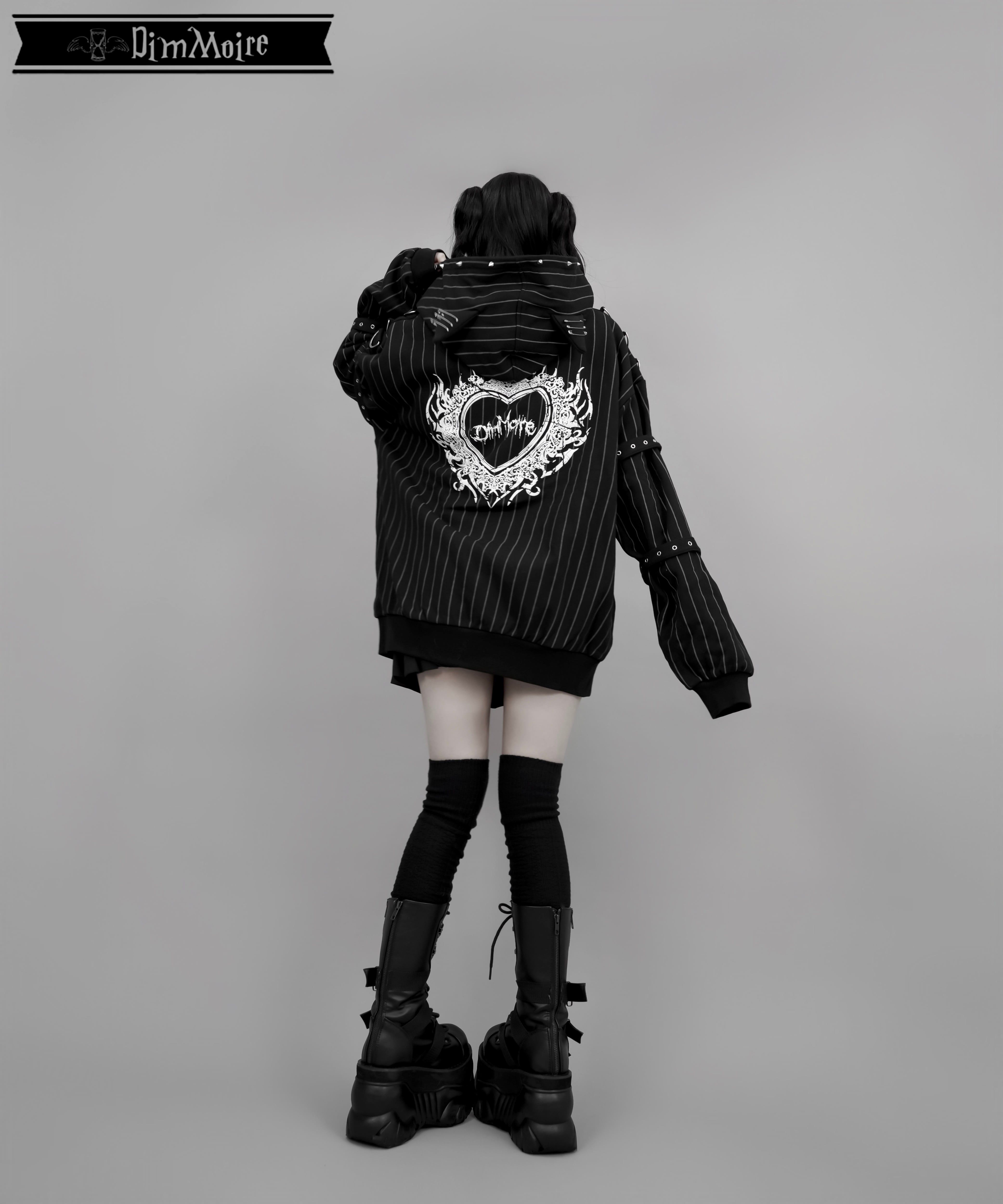 Evil Catパーカー【Black】 | DimMoire