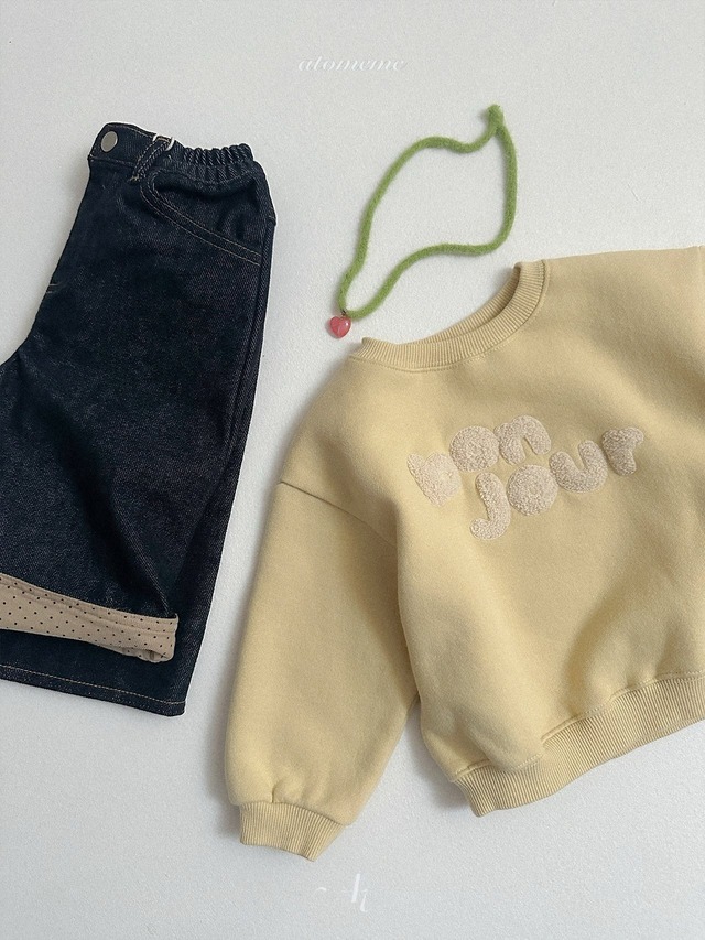 【予約】　Bonjour sweat shirt