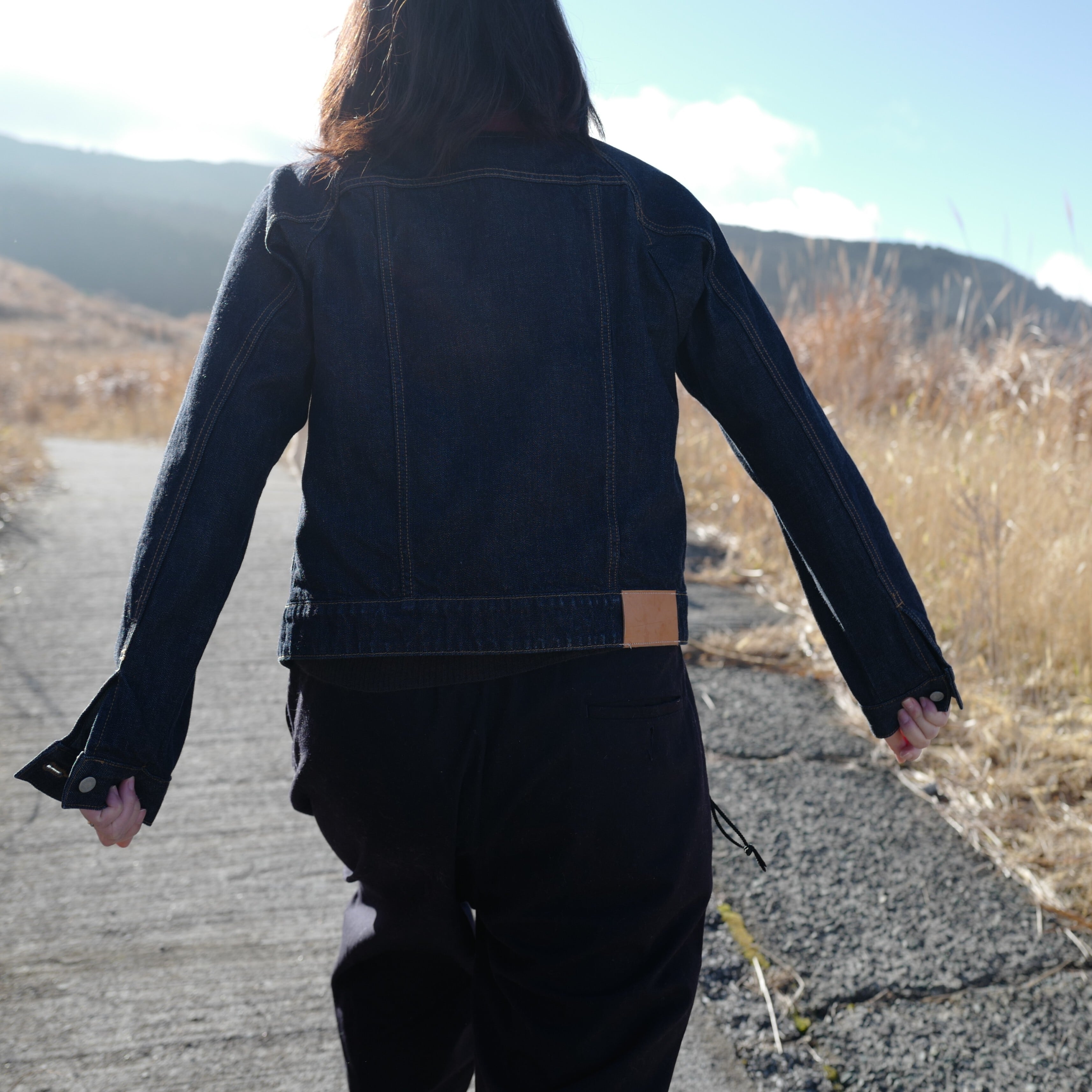 Si-Si-Si comfort｜BASIC DENIM JACKET（Gジャン）-one wash / indigo