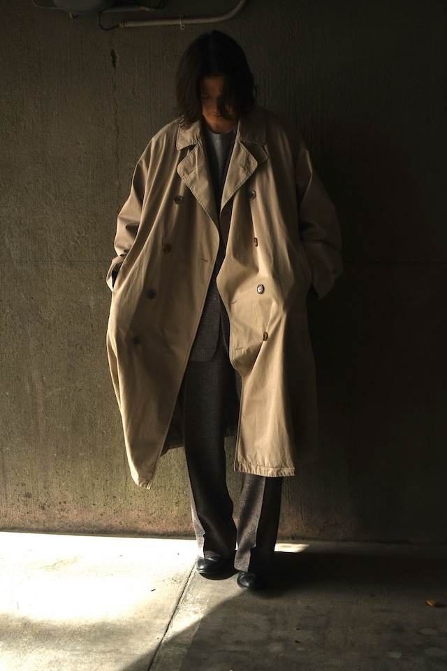 A.PRESSE / Vintage Trench Coat (Ecru)