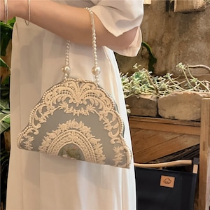 エレガントレース クラシカルバッグ 2color BA12