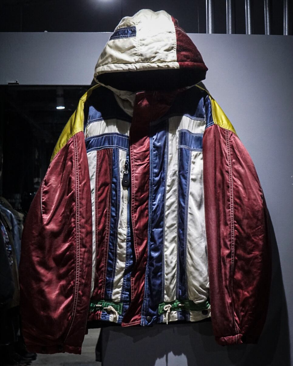 keko　ジージャン　古着 add (C) vintage】“JET SET” Reversible Multi Color Swiched Design