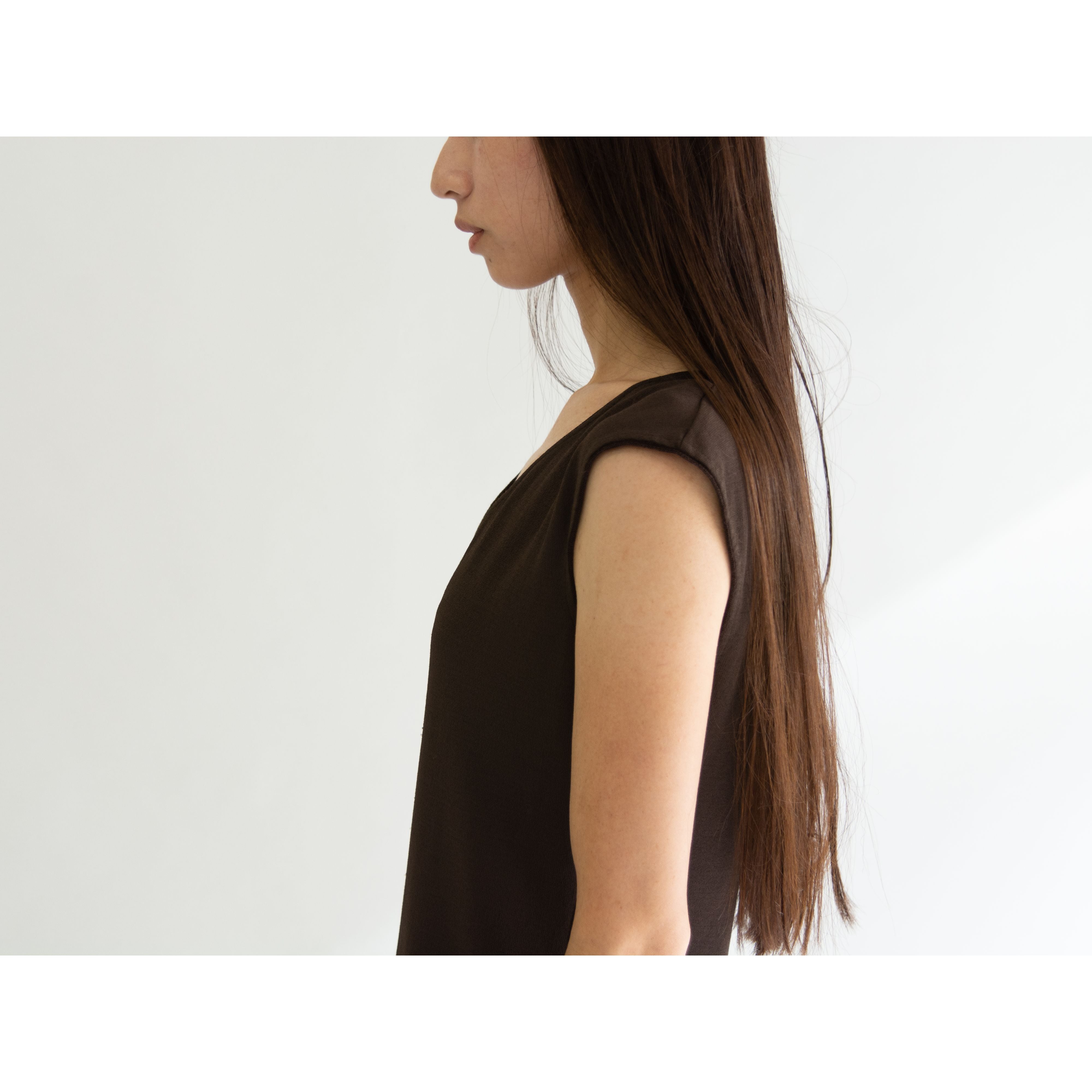 【MISSONI】Made in Italy Viscose-Nylon Sleeveless Tops（ミッソーニ イタリア製 ヴィスコースナイロンノースリーブトップス）