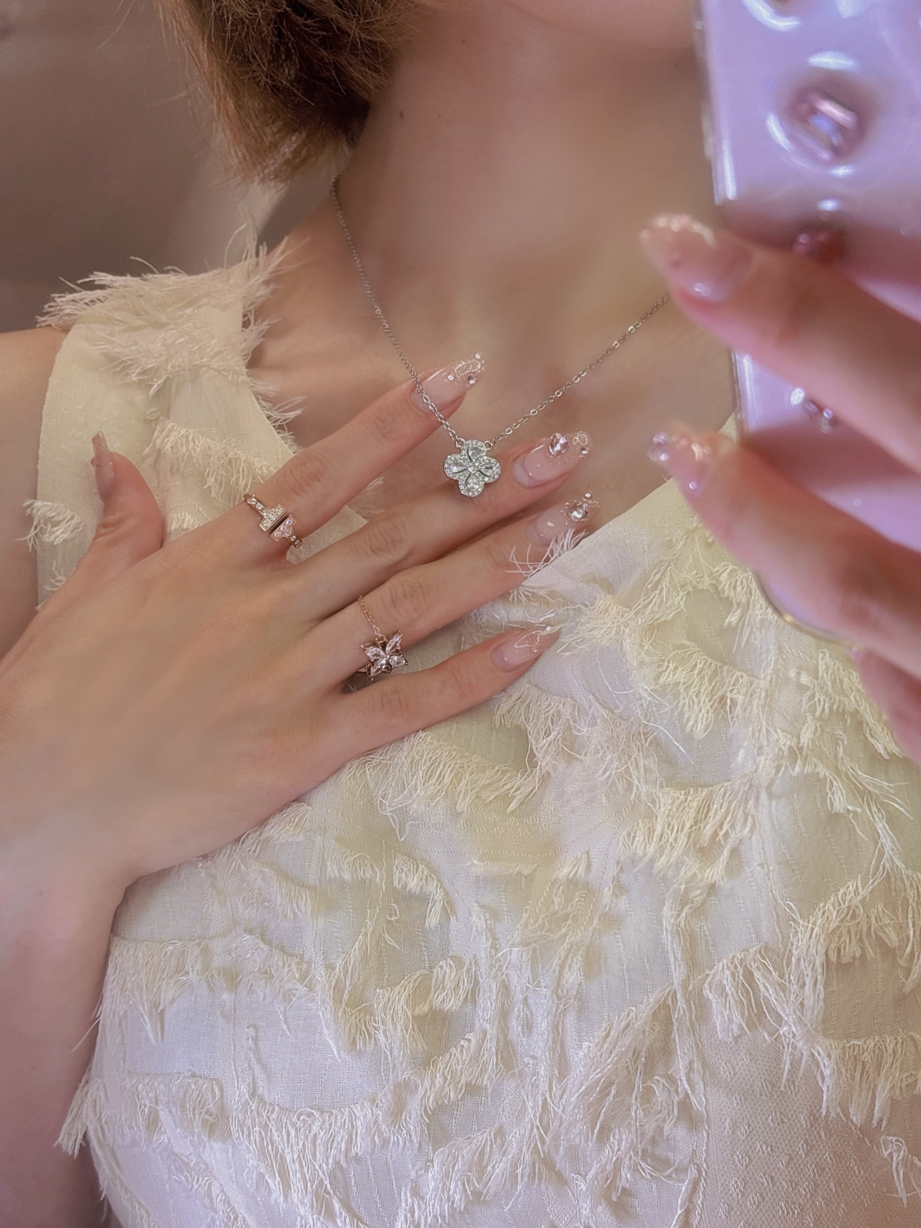 fleur chance necklace | milcy（ミルシー） 大人フェミニン