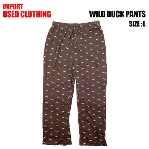 【IMPORT古着】WILD DUCK PANTS (size L)