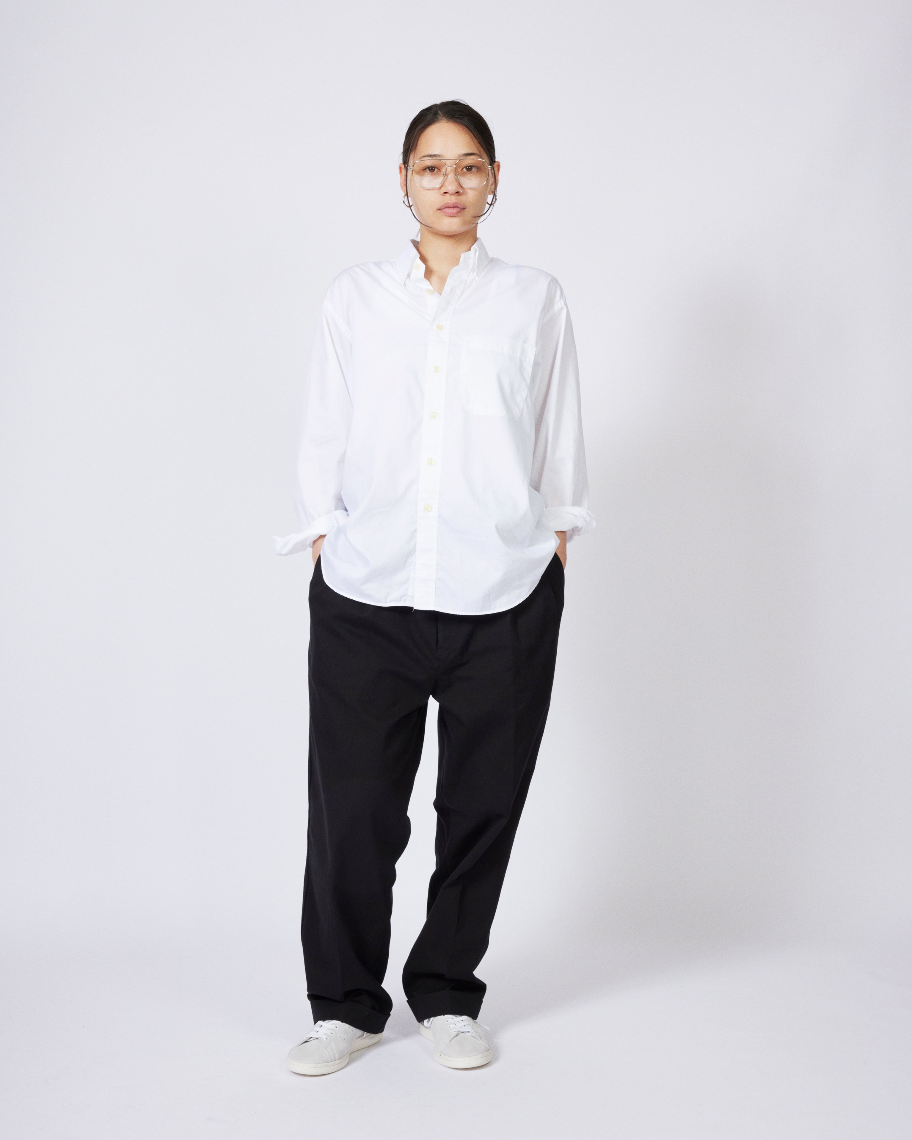 everyone button down dress shirt (WHITE) | everyone