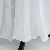 【フラメンコ衣装】ホワイト prima boutique プリマブティック ペチコート ファルダ スカート 白 無地 ロング 爽やか 明るい