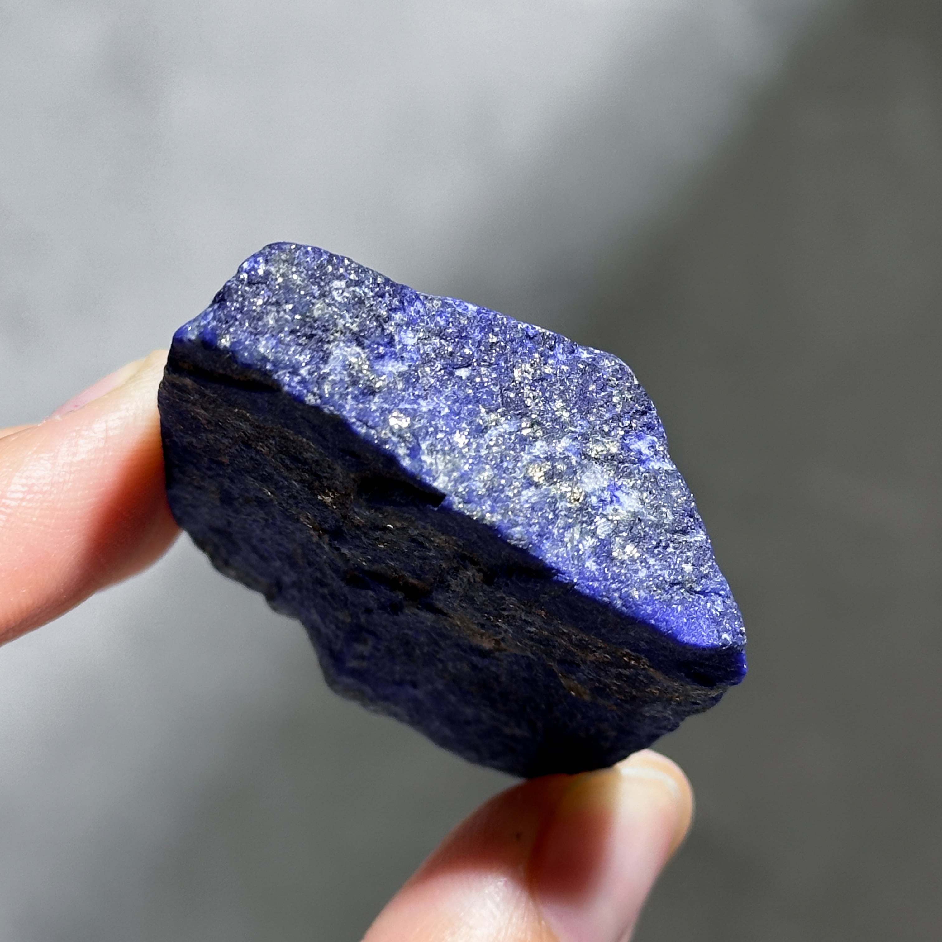 ラピスラズリ　原石　96g ラピスラズリ 原石 54◇ Lapis Lazuli ◇天然石・鉱物・パワーストーン