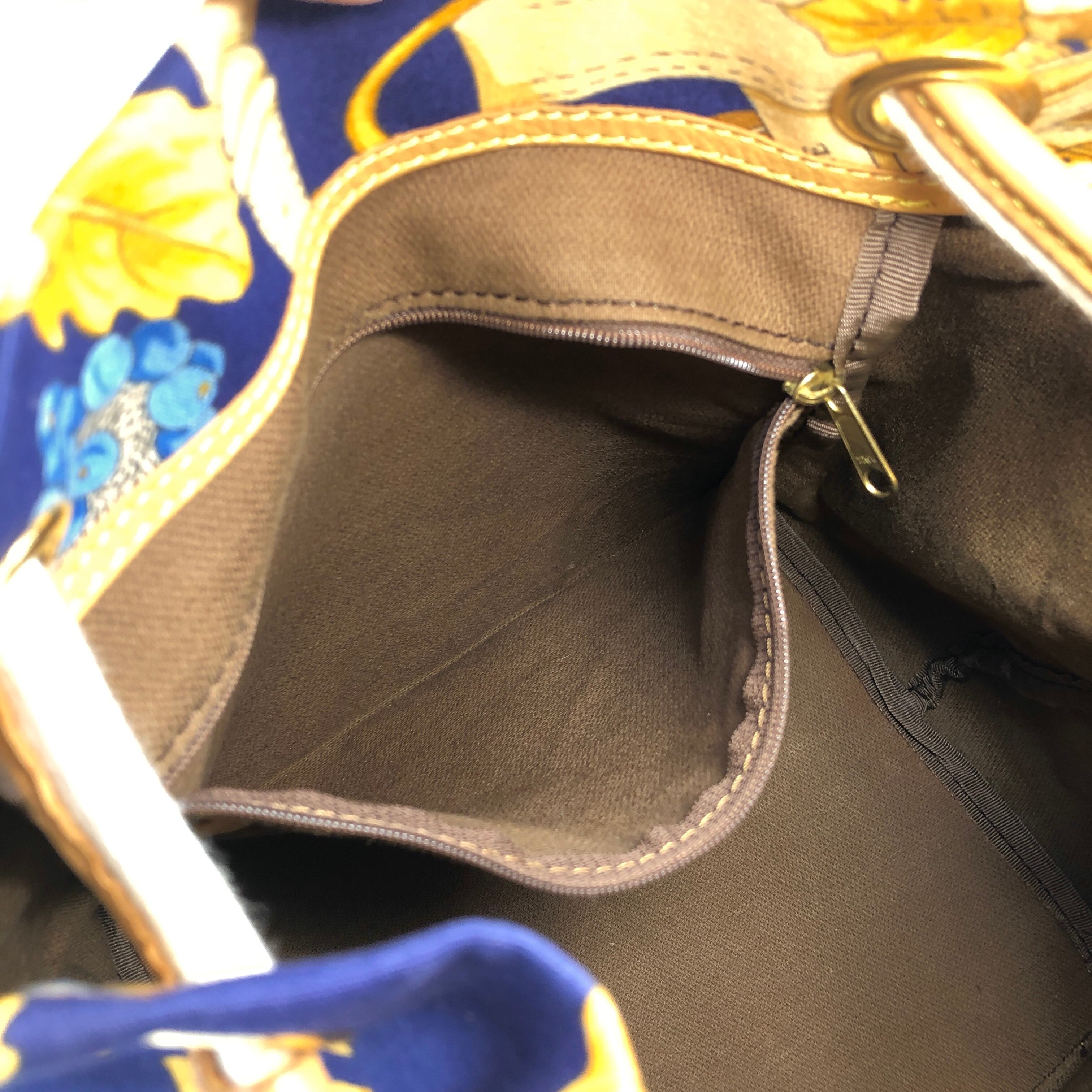 LOEWE ロエベ 総柄 ハンドバッグ ネイビー キャンバス vintage