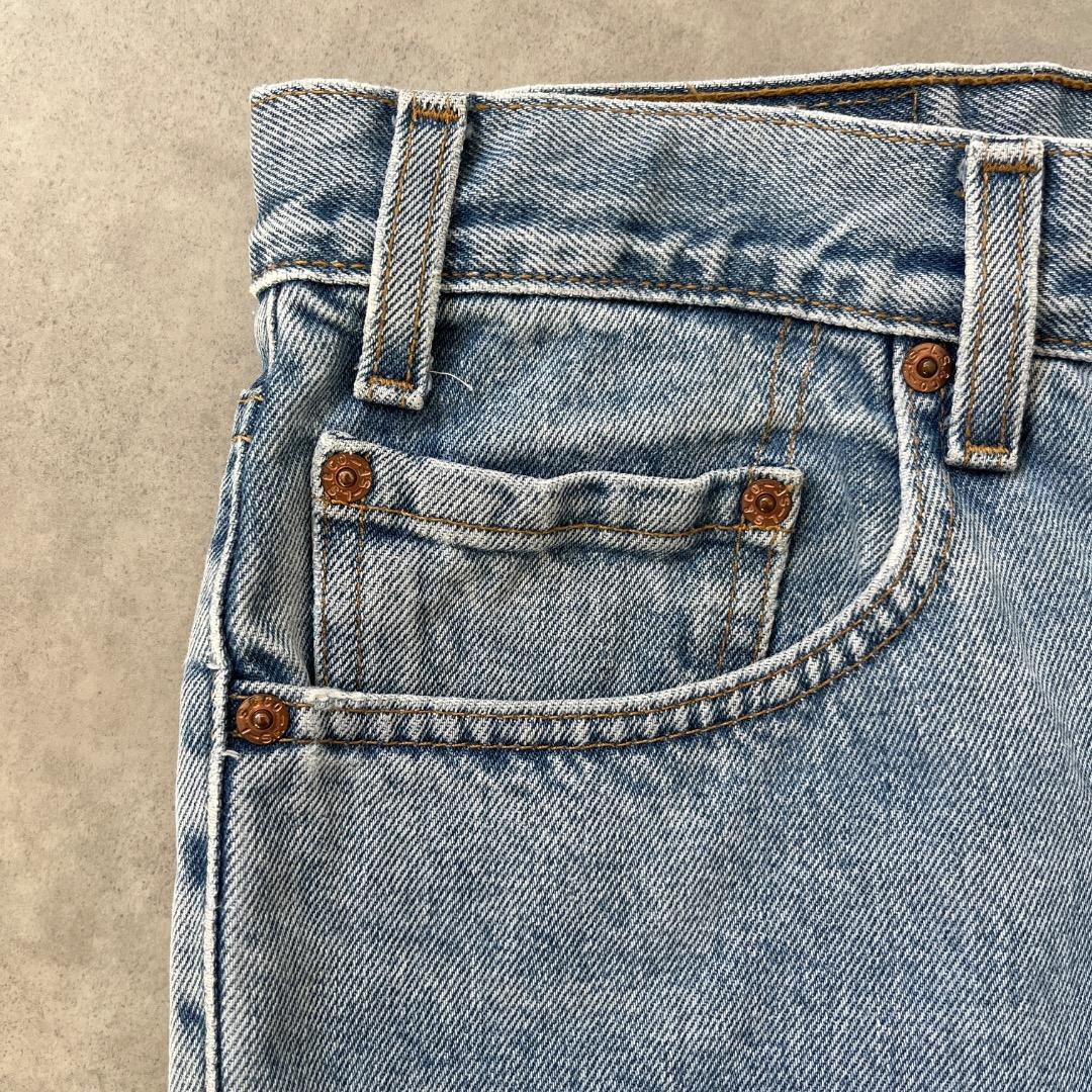 リーバイス550 Levis W36 ブルーデニム 青 古着 90s 18811 リーバイス550 Levis W36 ブルーデニム 青 古着 90s 18811 | fuufu