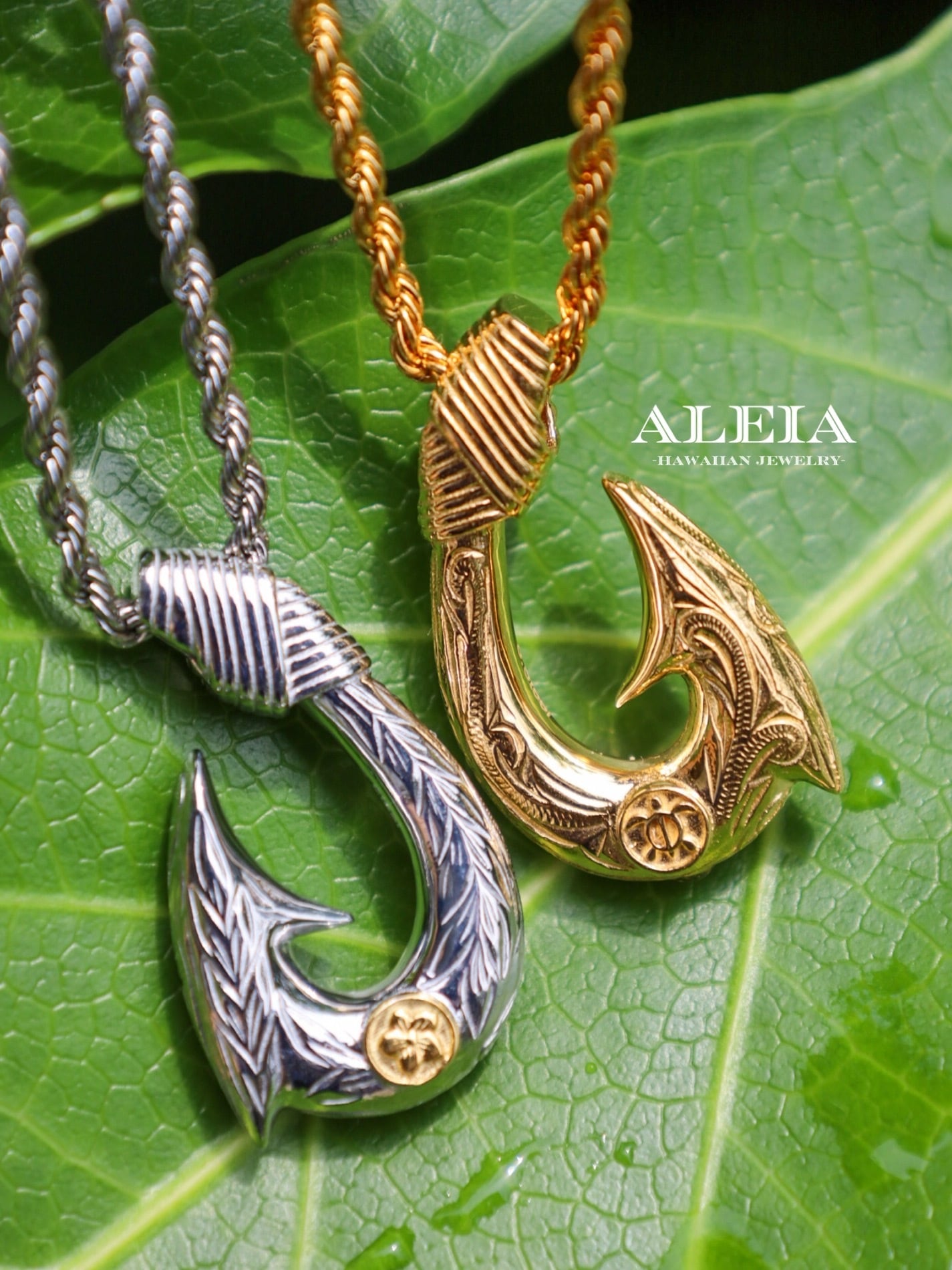 アクセサリー LA ネックレス | ALEIA【Hawaiian jewelry 】サージカルステンレス