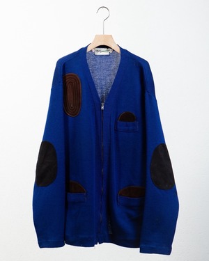 vintage hunting knit cardigan