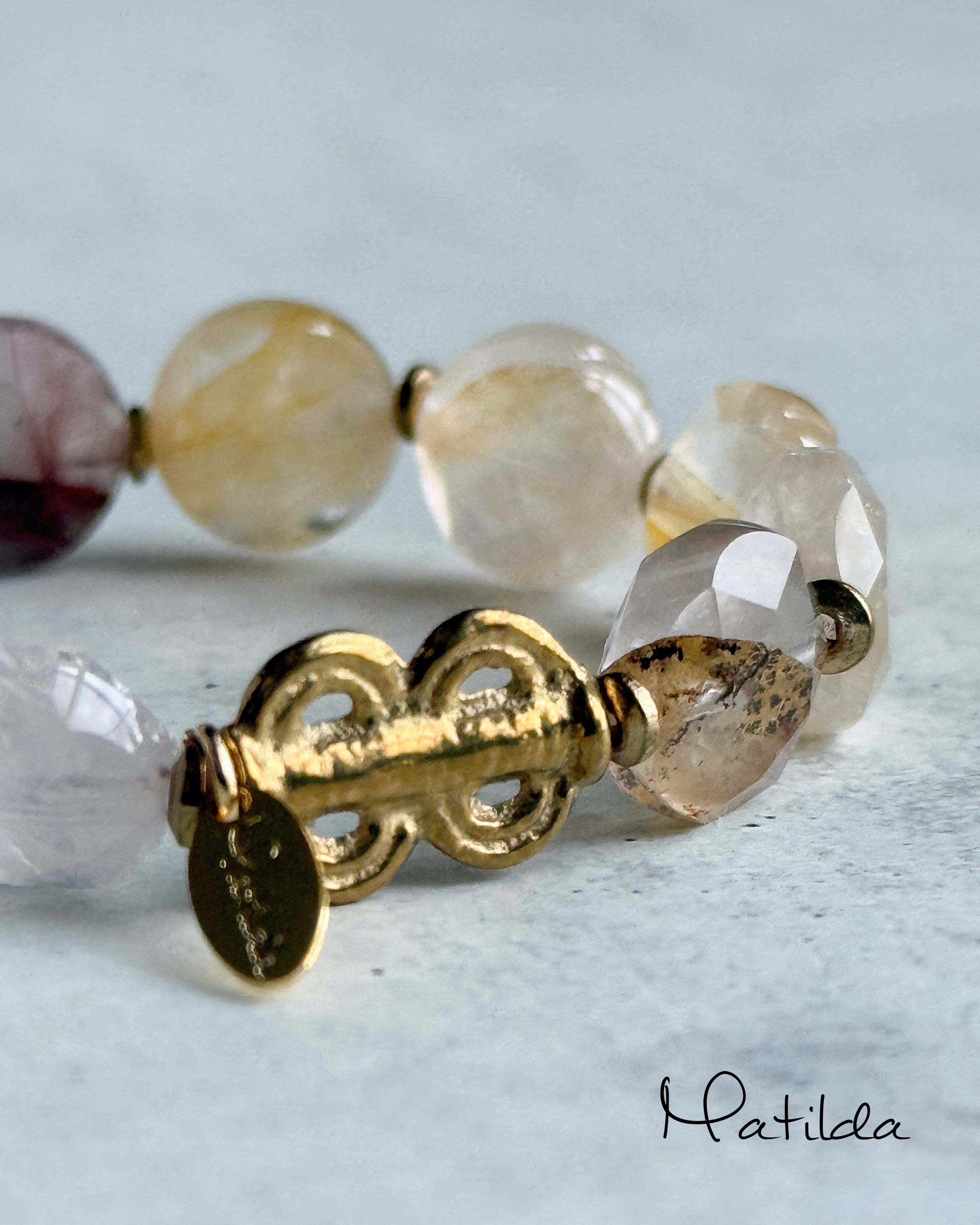 tumble bracelet(デンドリティッククォーツ)