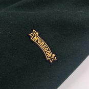 90s McGREGOR マックレガー 裏地キルティング 中綿 ウール フーデッド コート ジャケット M/ダークグリーン系 メンズ ビンテージ