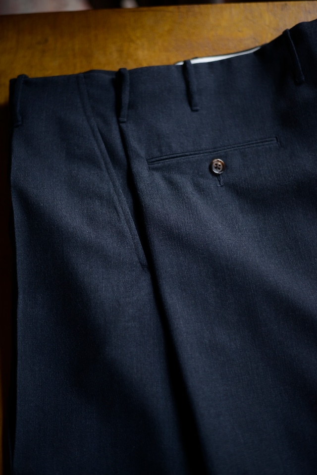 NICENESS / T.DICKENS WOOL CAVALRY TWILL RESIZED TROUSERS