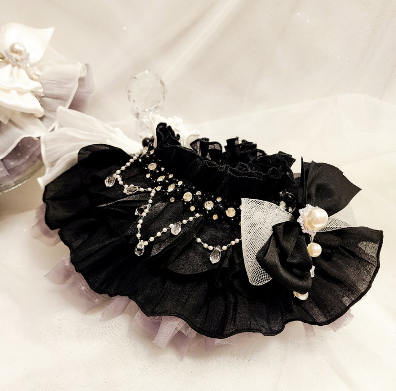 予約【PARTYC】Chandelier Cape (2color)