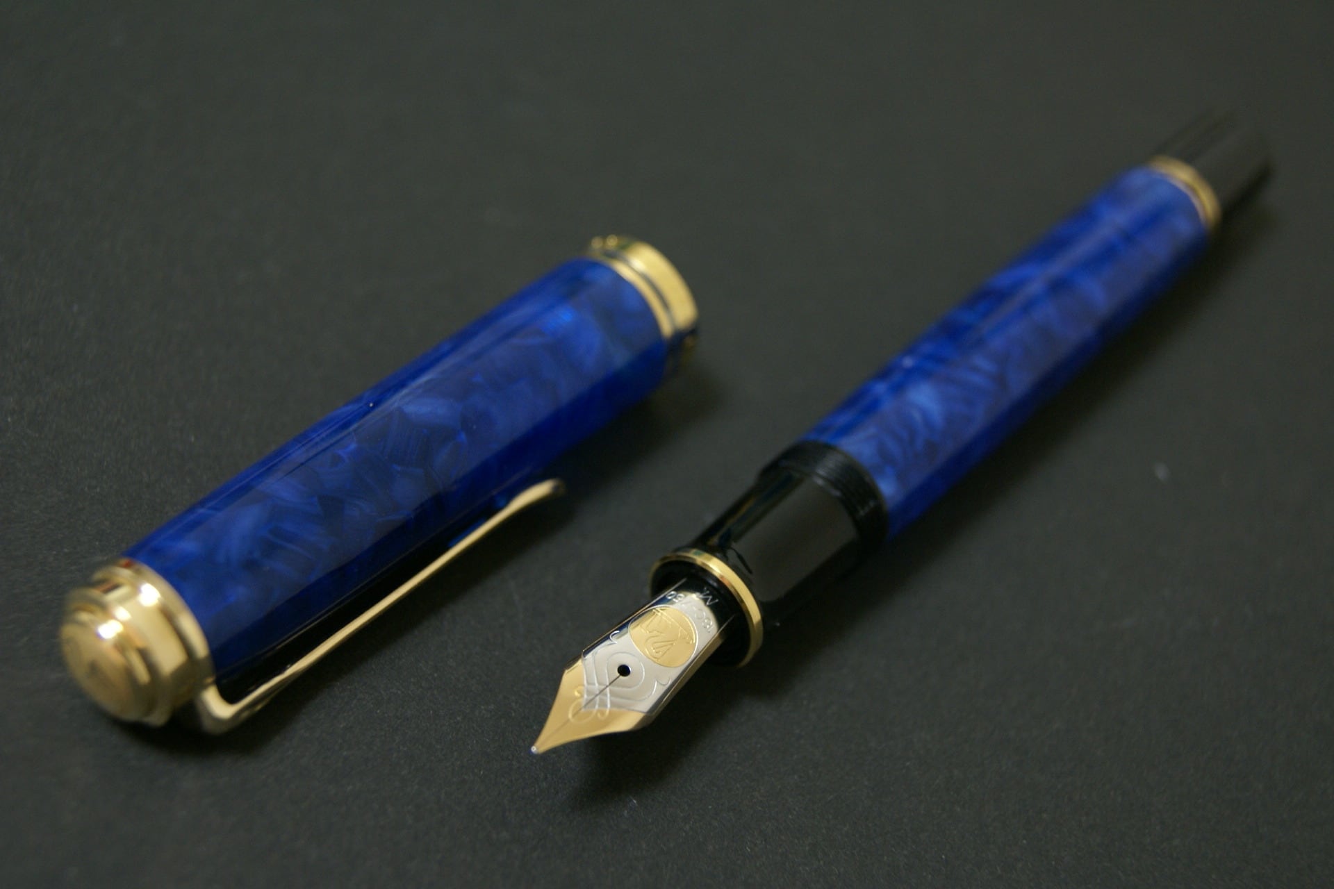 2010 ペリカン スーベレーン M800 Pelikan Souverän M800 blue o