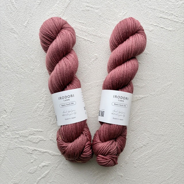 Basic Sock DK【Twilight Red】