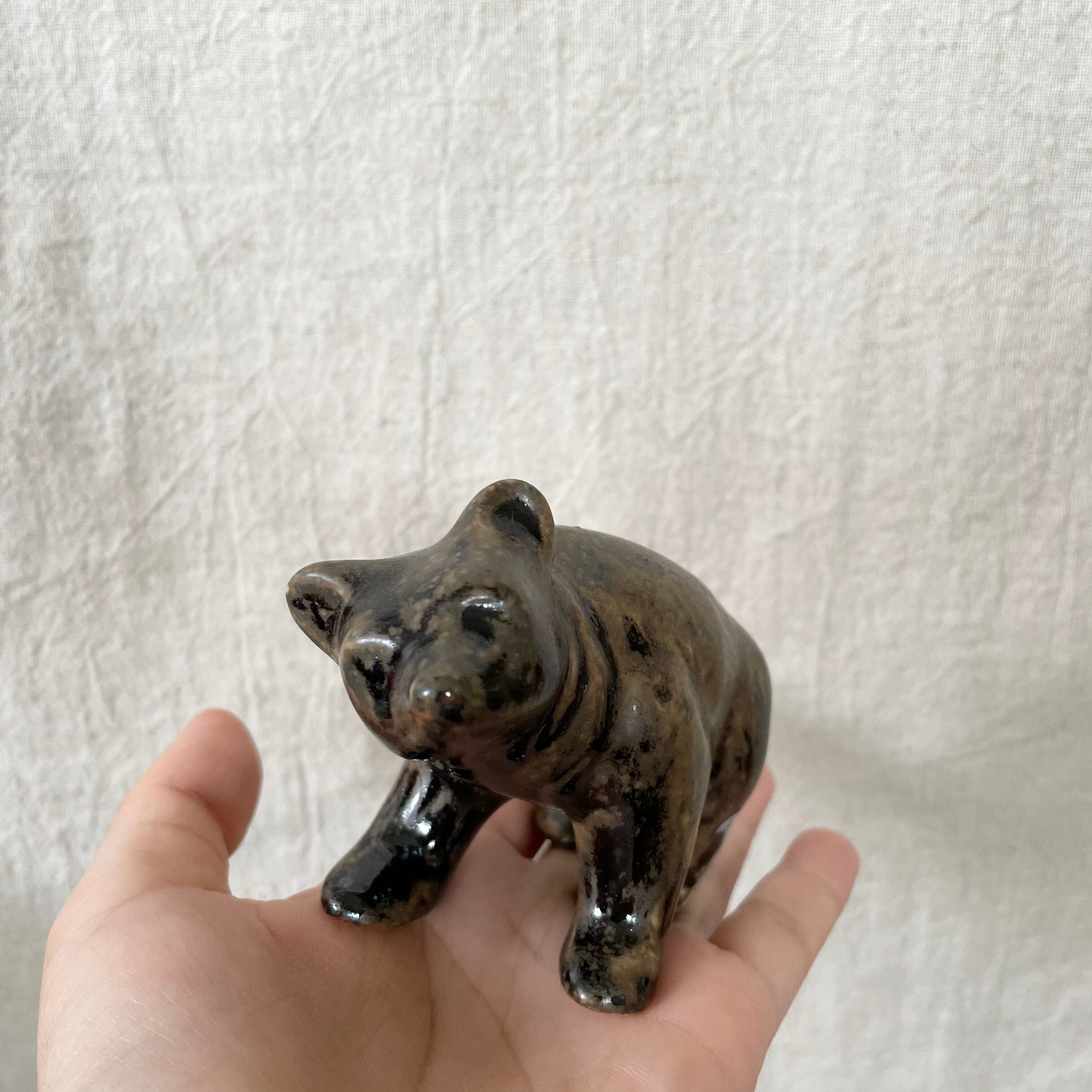 表情の読めないくまさん