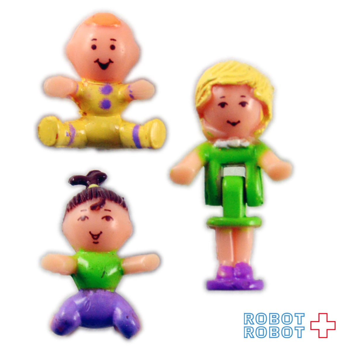 新品未開封 ポーリーポケット ベビーのおもちゃいっぱい ハート型 Blue