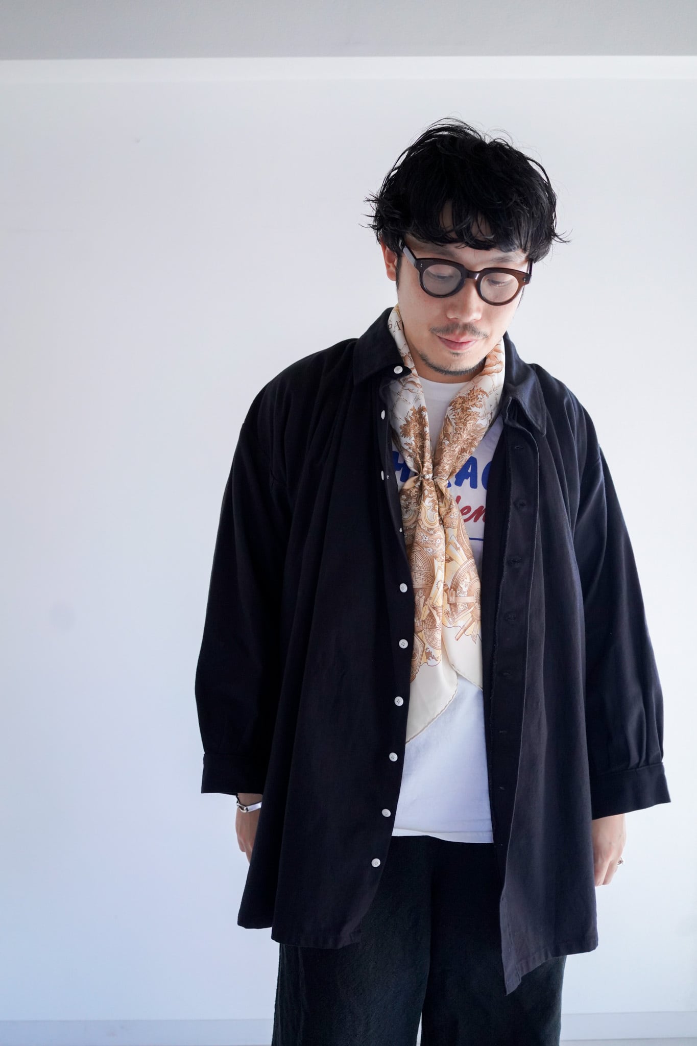 フレンチヴィンテージ ビヨード インディゴスモック 1940s 1950s SPECIAL! 1900's Biaude Coat フレンチインディゴリネンスモック