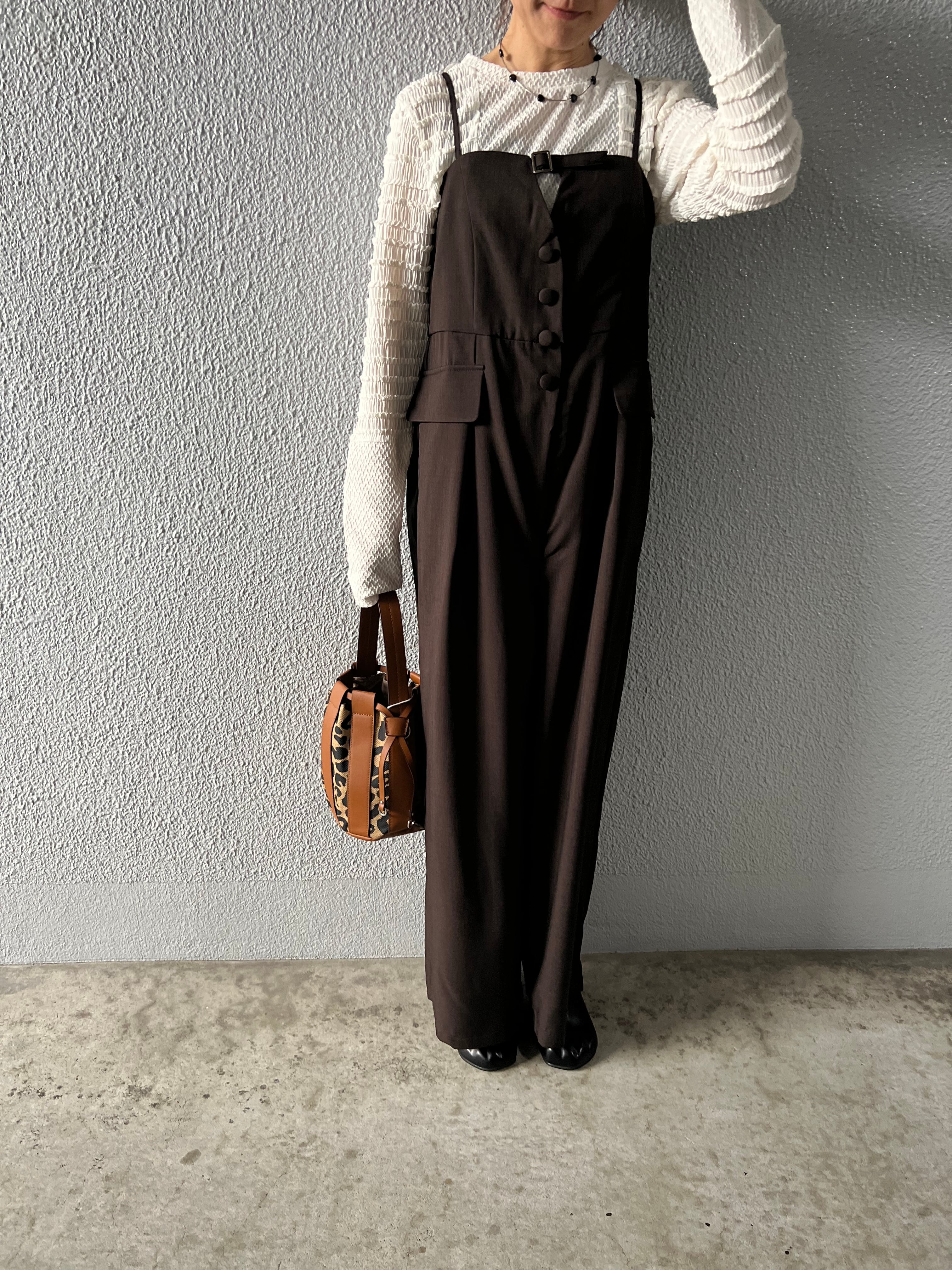 【SELECT】サロペットパンツ