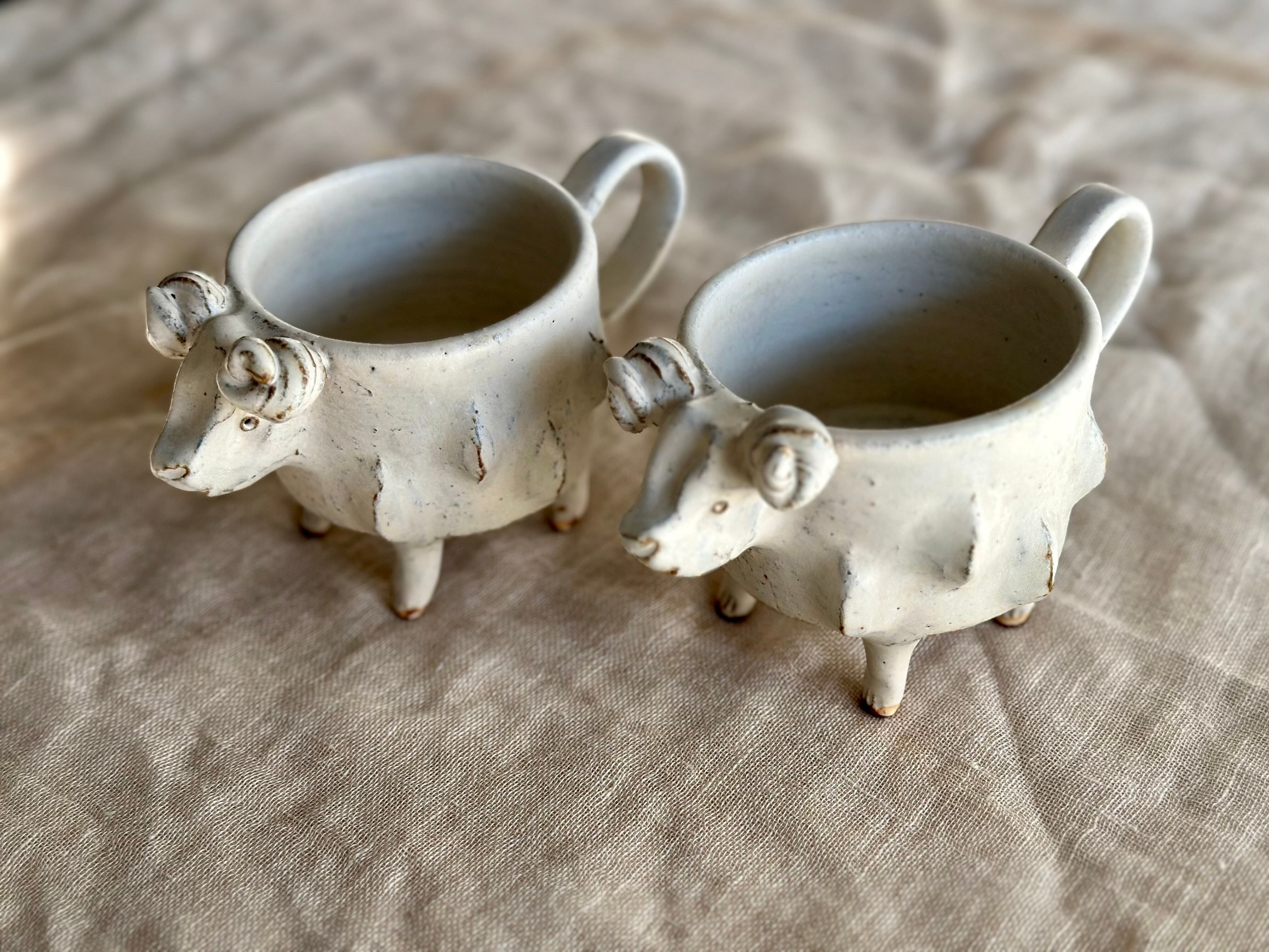 ヒツジマグカップ(持ち手あり) | 器のしごと utsuwa no shigoto Web shop