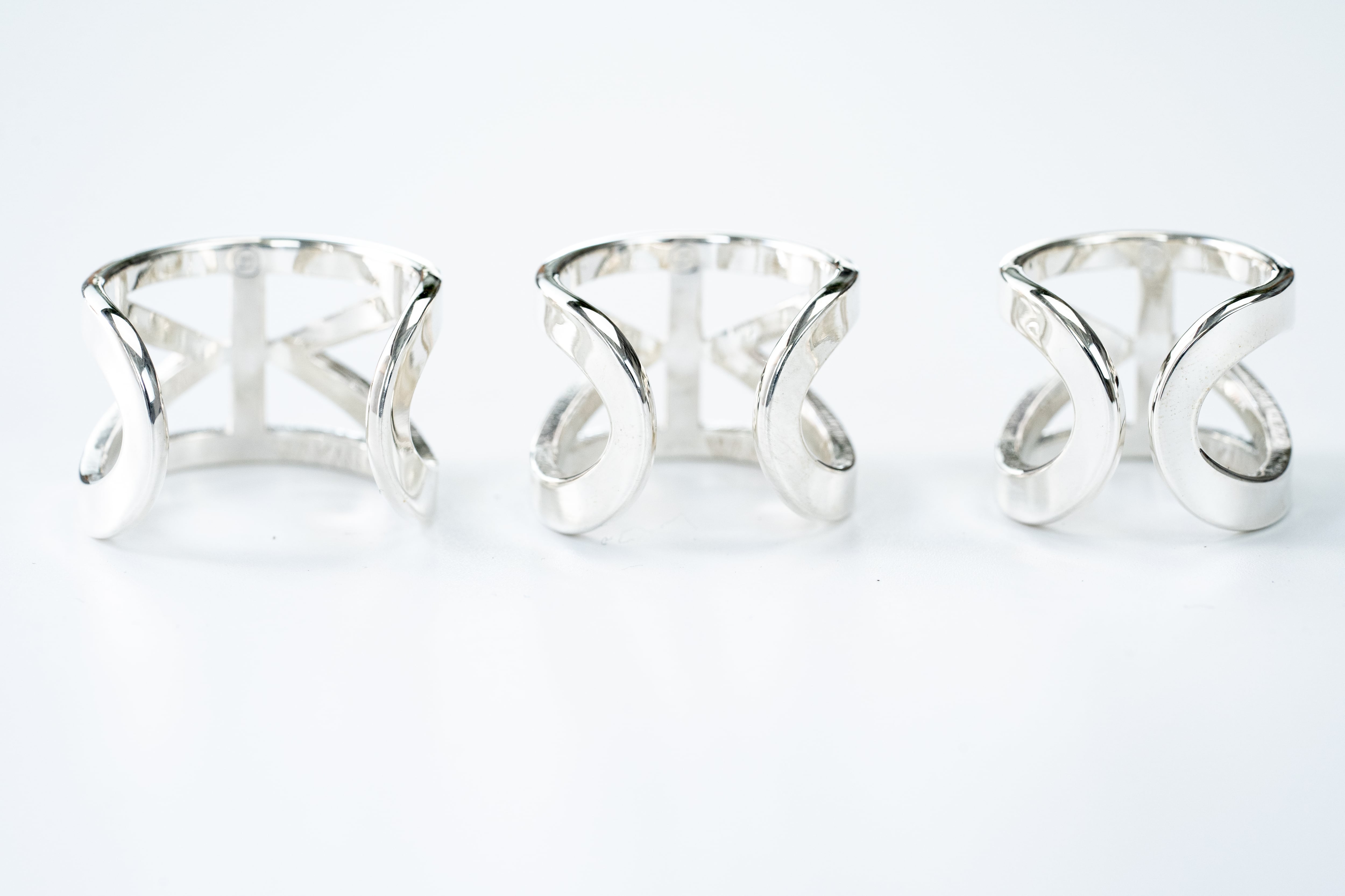 R-054 See through Mobius ring | WAKAN SILVER SMITH online store