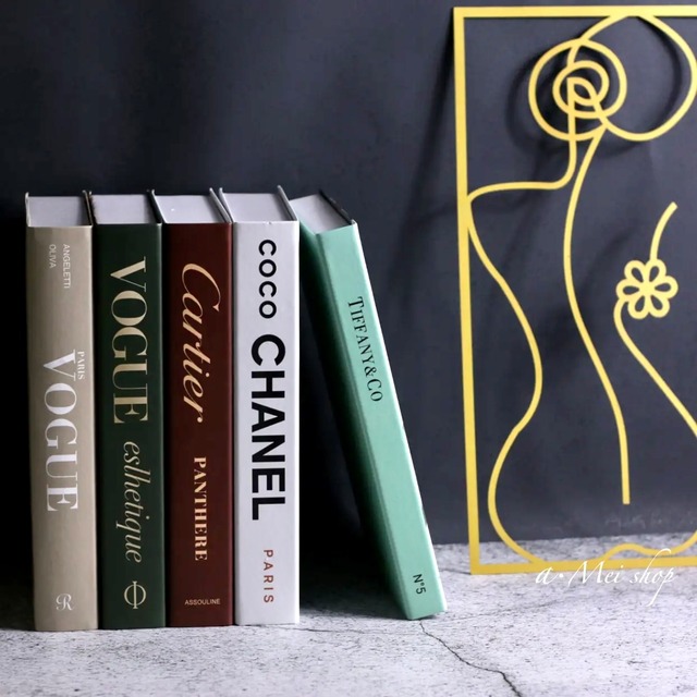 デザインボックス 【Style／5type】ディスプレイブック ダミーブック イミテーションブック 洋書 フェイクブック デコレーション