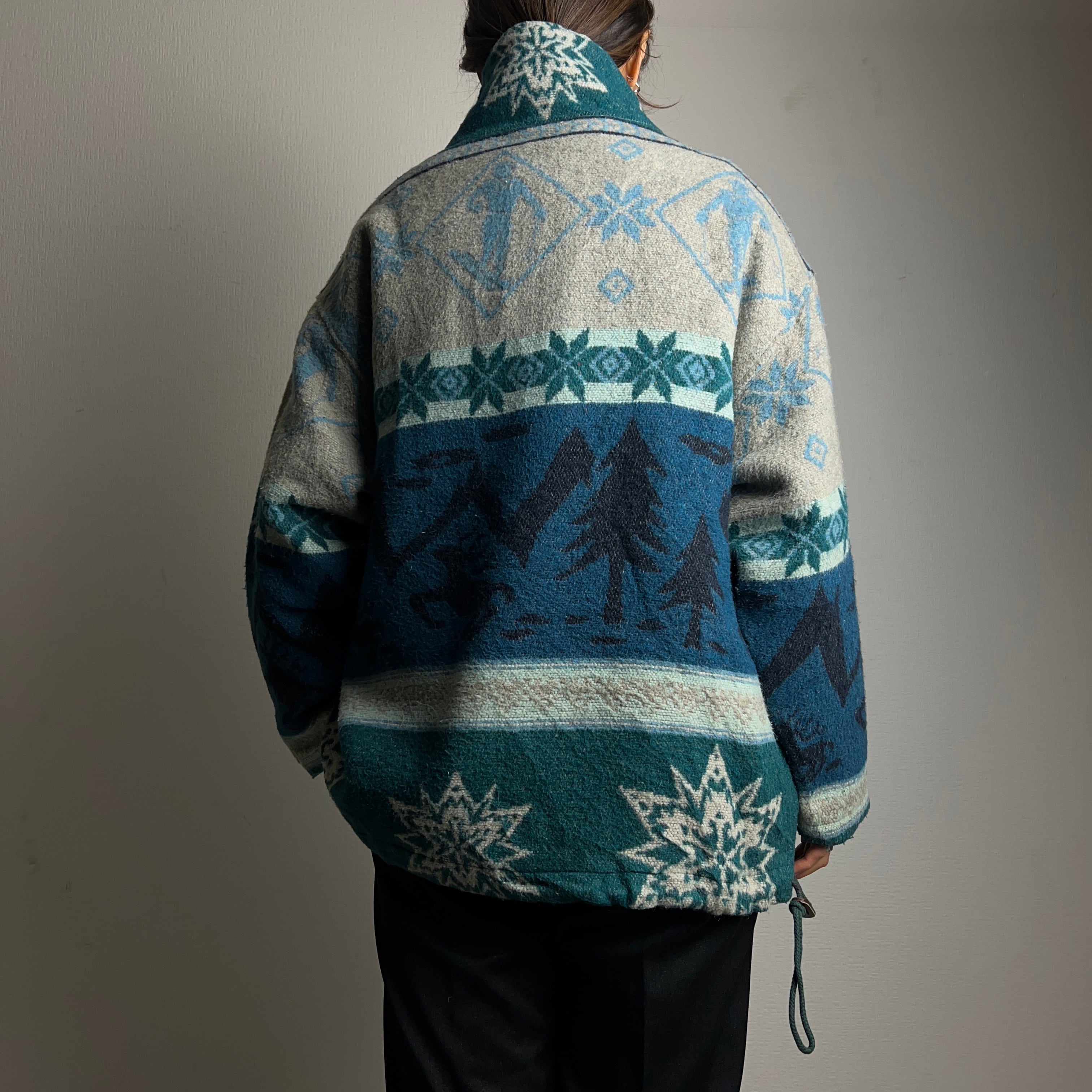 入園入学祝い Pullover “L.L.Bean” 90's Jacket ハーフ エルエルビーン 90年代 男性用