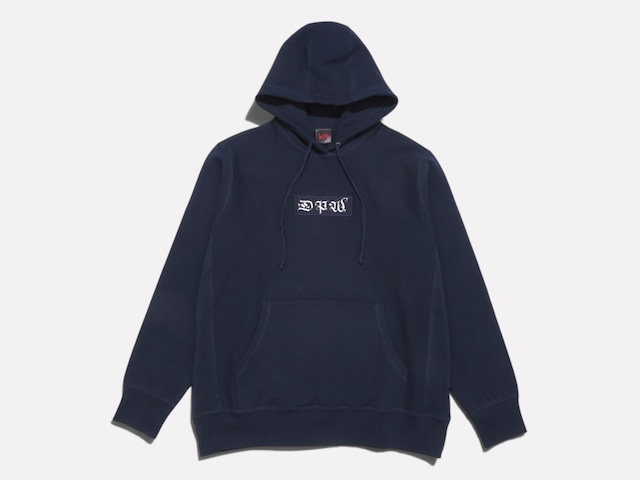 DPW BOX LOGO　Hoodie/ NAVY