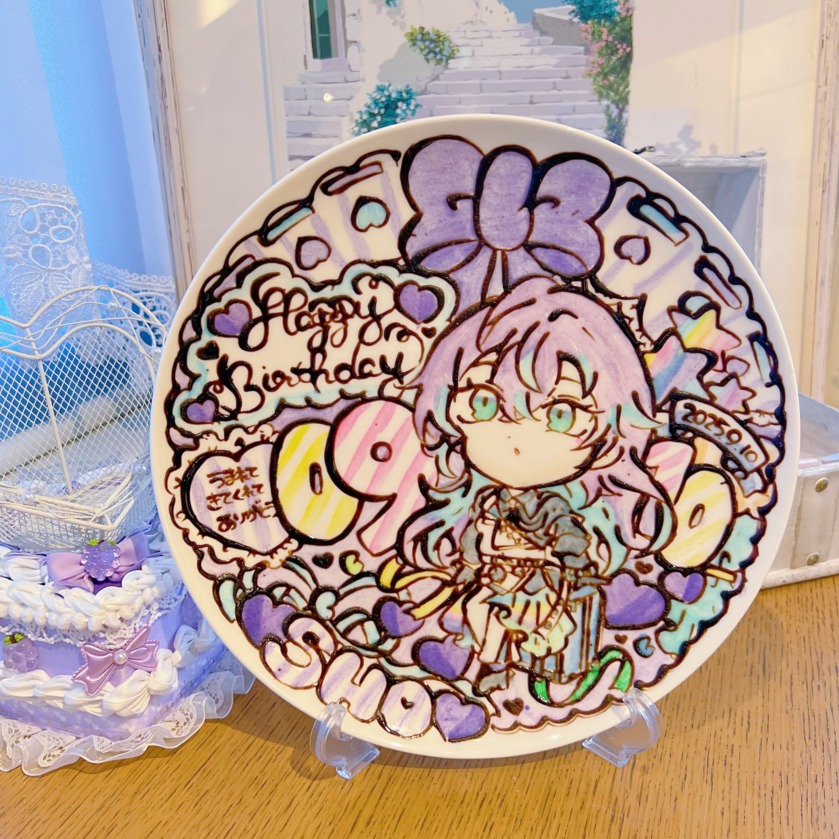 3月着【1体キャラクターデザイン】アニバーサリープレート | sandyterrace