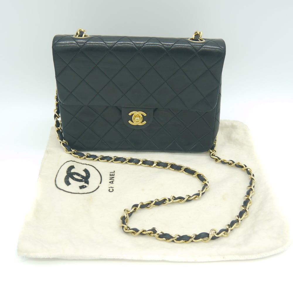 CHANEL シャネル マトラッセ シングルフラップチェーン ショルダー ...