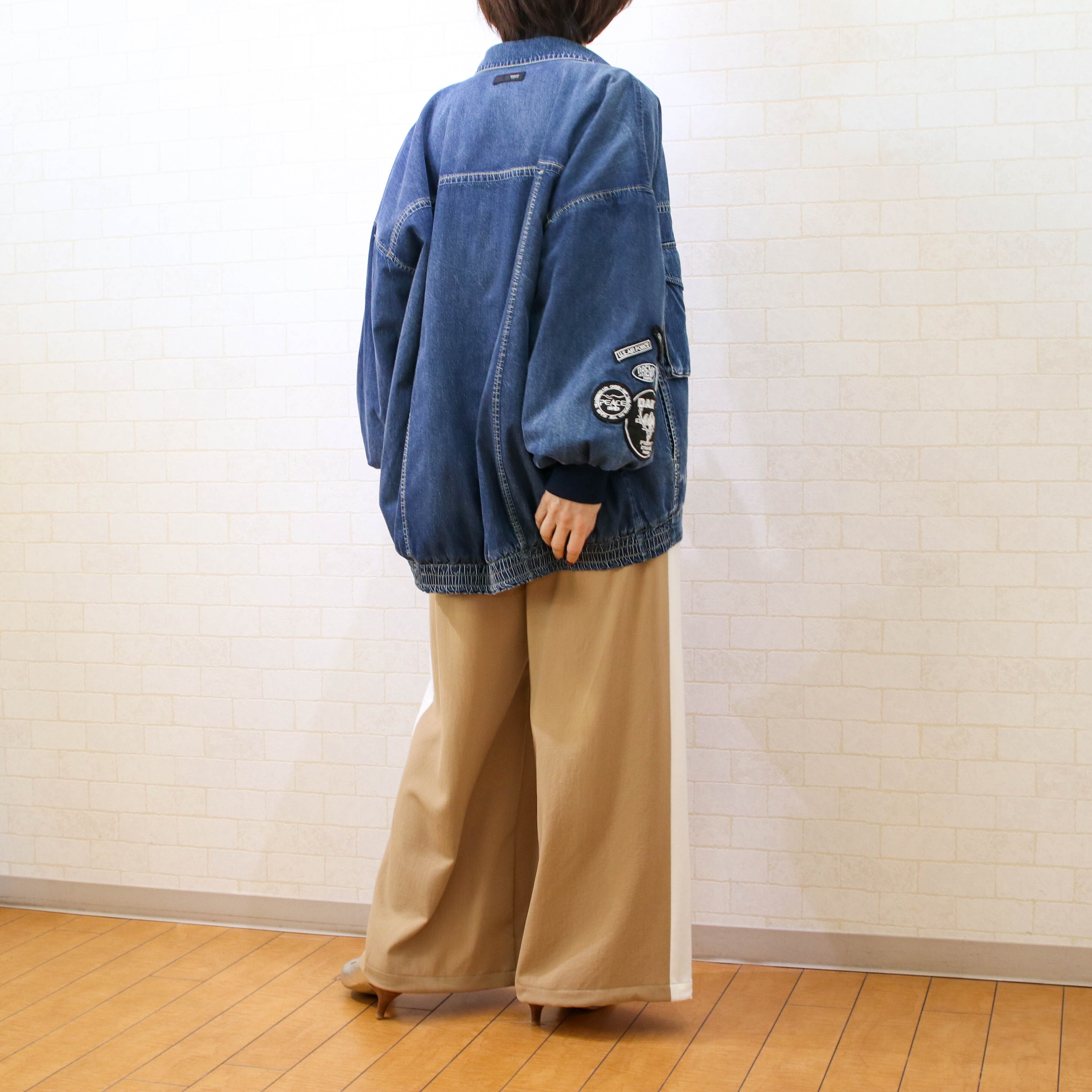 ayane(アヤン)815304】中綿キルトダンガリージャケット | ブティック EVE