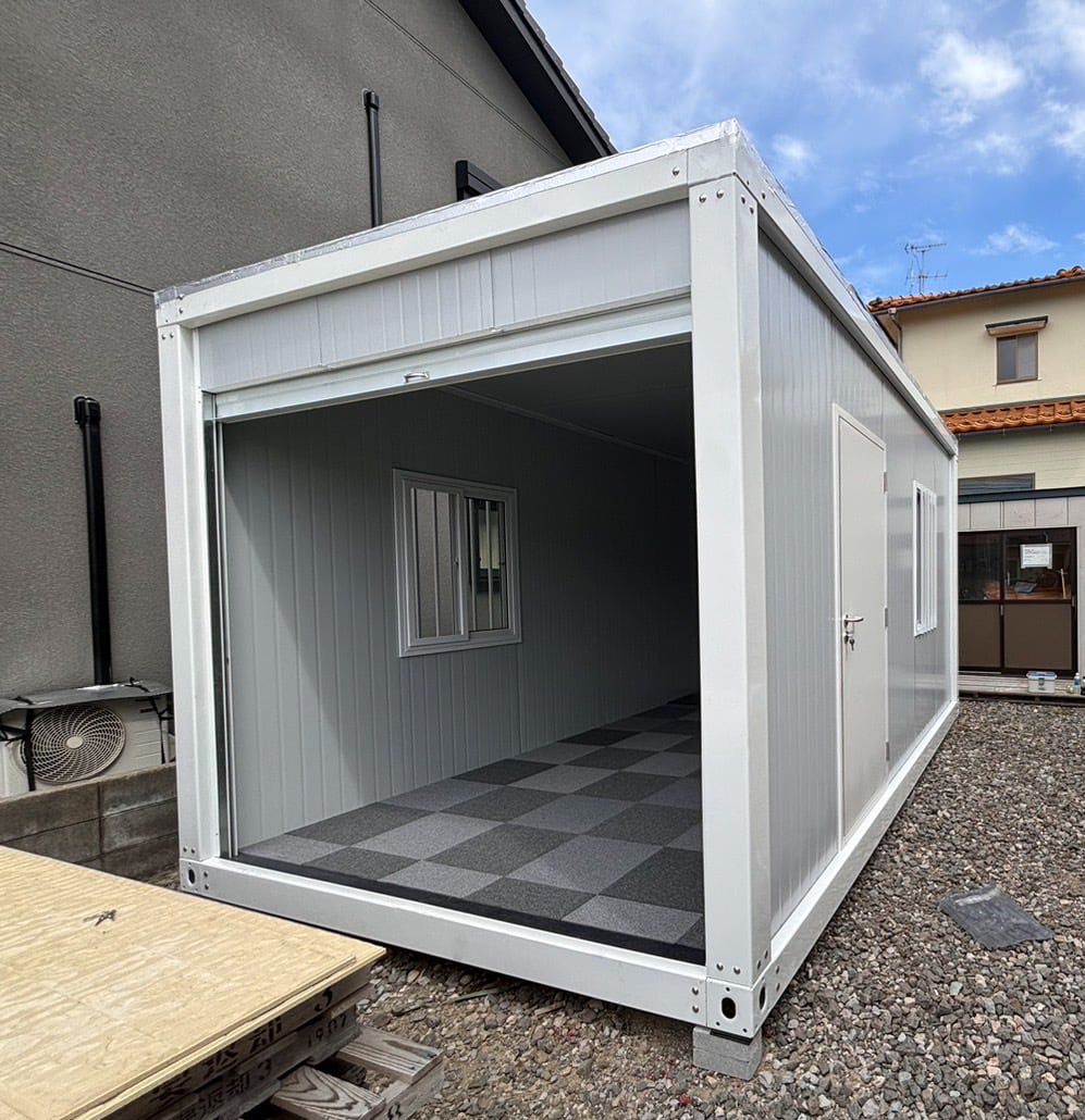 シンプル10㎡ 35.2万円！全国OK カスタムも可能 組立式プレハブハウス