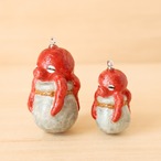 和紙小物/アクセサリー『タコ in たこ壺』