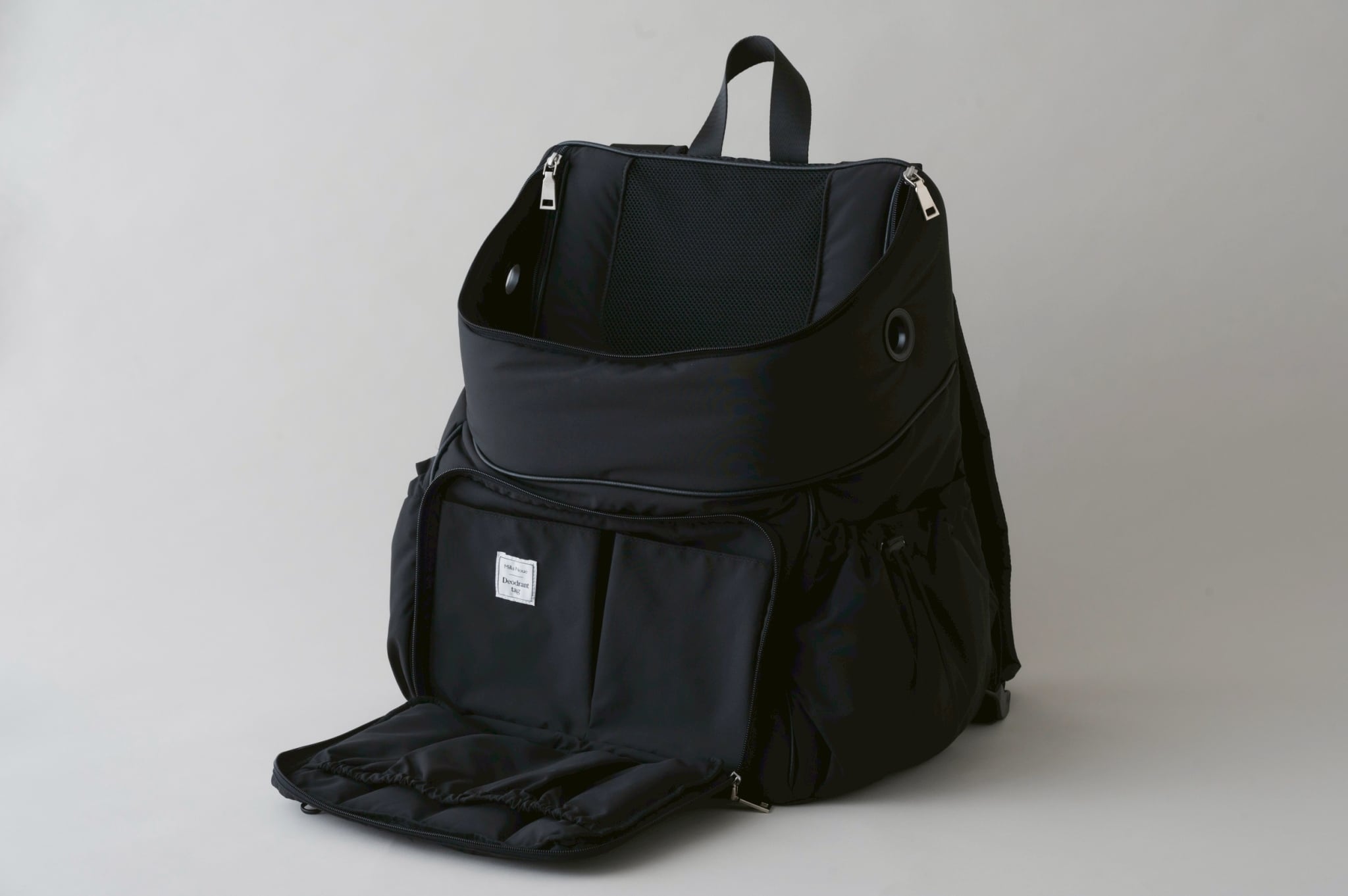 FuFu フワモコリュックキャリー Lサイズ ブラック | Milla Noue ミラヌー