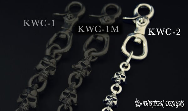 THIRTEENDESIGNS サーティーンデザインズ KWC-2 SMALL MAD SKULL