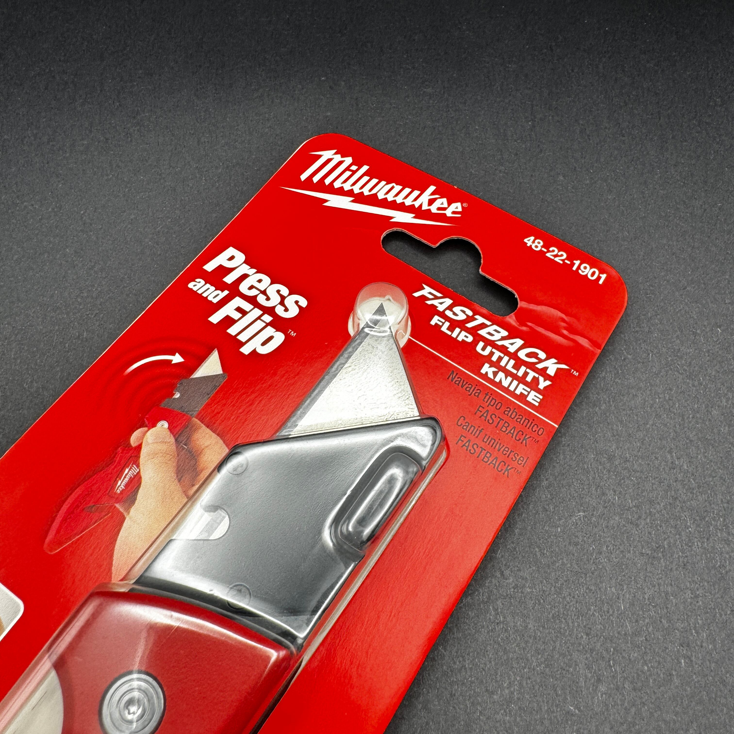 Official　FASTBACK　Cuore　完売御礼】Milwaukee　Tool　Folding　48-22-1901　Utility　Knife　Works　Store