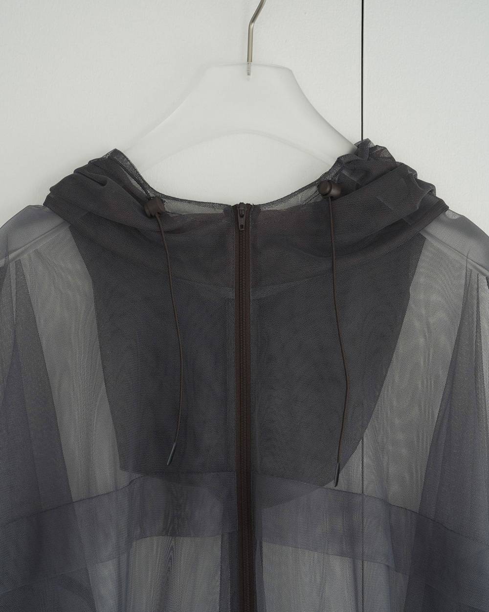 anuke(アンヌーク) Tulle Zip Blouzon | サウスオレンジ｜メンズ