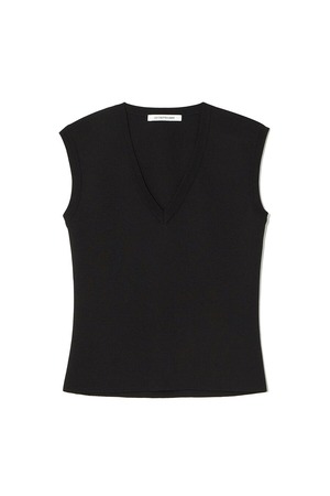 [LE17SEPTEMBRE][WOMEN] EPURE KNIT VEST [BLACK] 正規品 韓国ブランド 韓国通販 韓国代行 韓国ファッション LE 17 SEPTEMBRE ル 17 セプテンバー 韓国 店舗