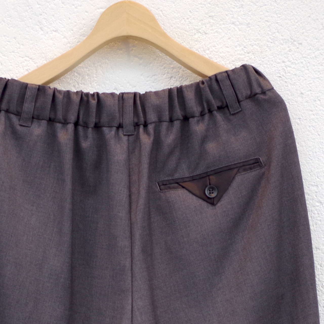 SIWALY  tapered easy pants