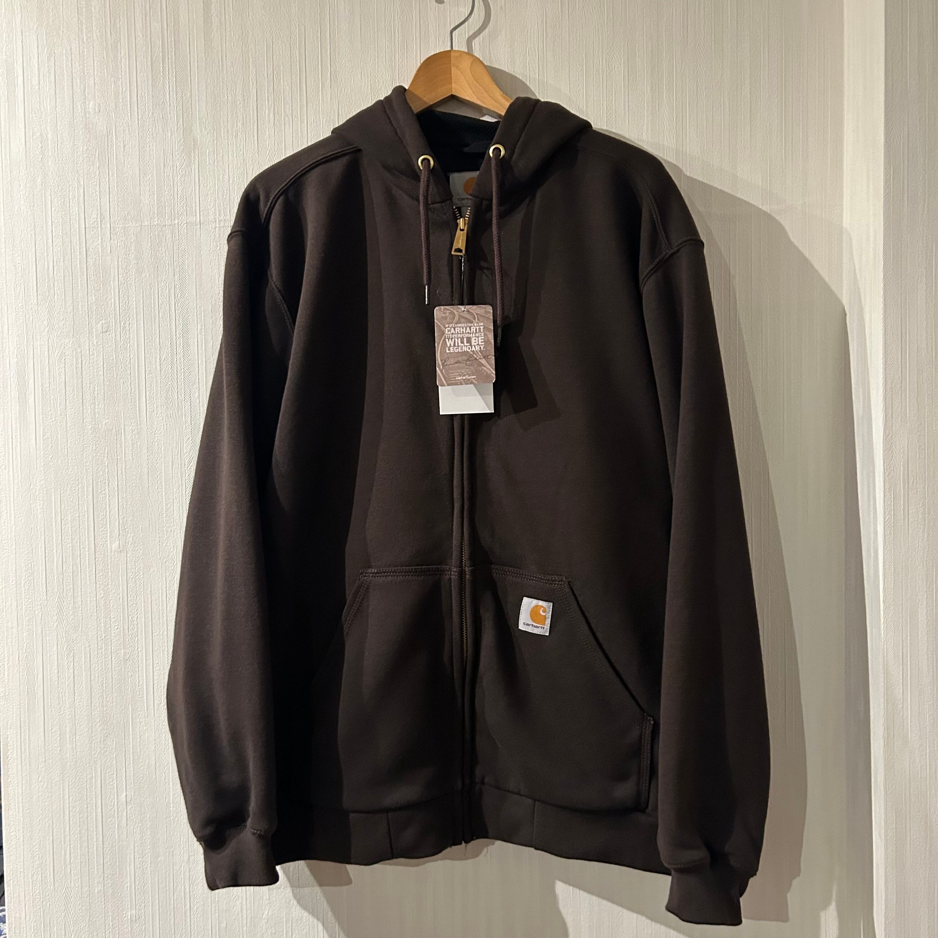 Dead Stock!! 2015s Carhartt “thermal-back” heavy once zip up hoodie