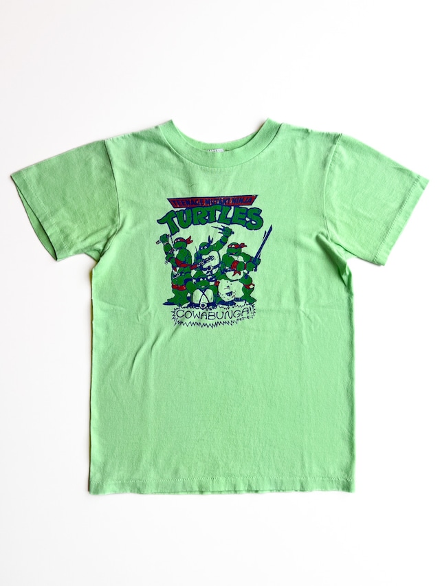 【150cm】VINTAGE 90's タートルズ 半袖Tシャツ【10326】※