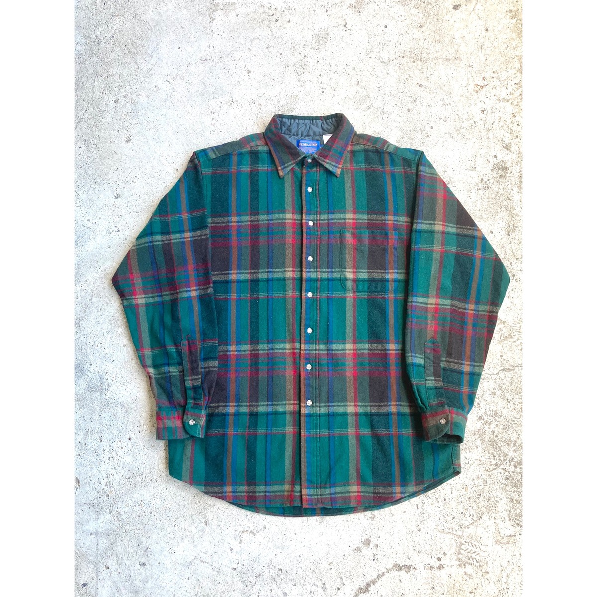90s USA製 PENDLETON wool check shirt XL | used & vintage WATARU