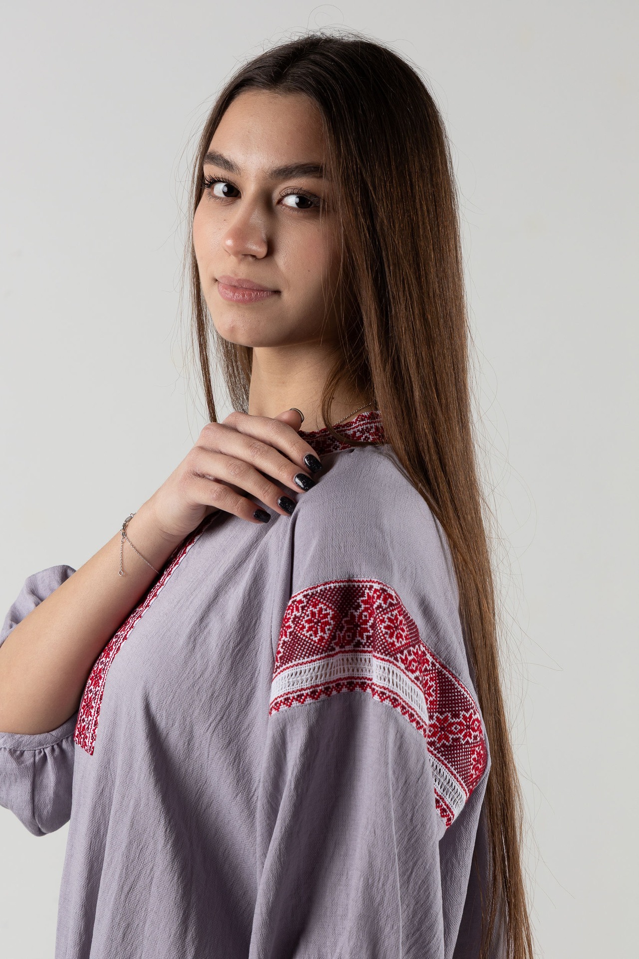 ウクライナ刺繍ヴィシヴァンカ　手刺繍　レディース・フリーサイズ - 5