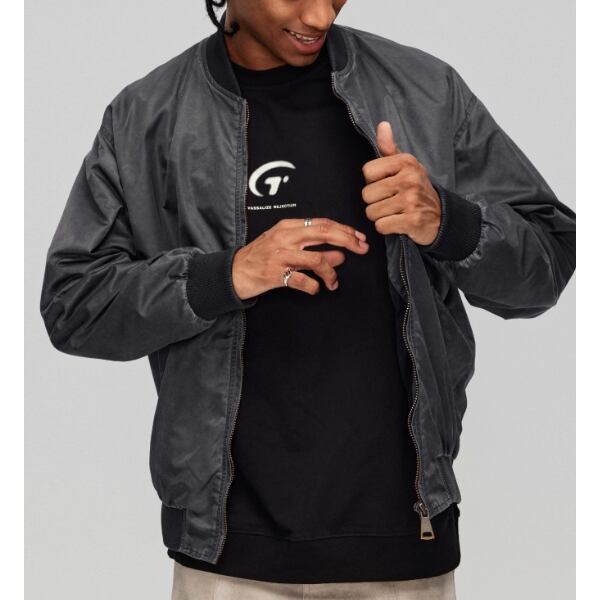 Front pocket design jacket P234