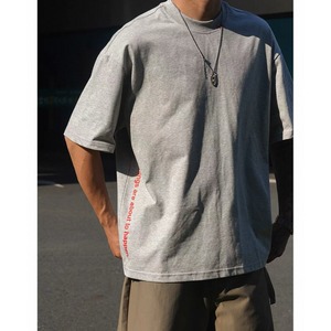 Side logo oversized tee 1446