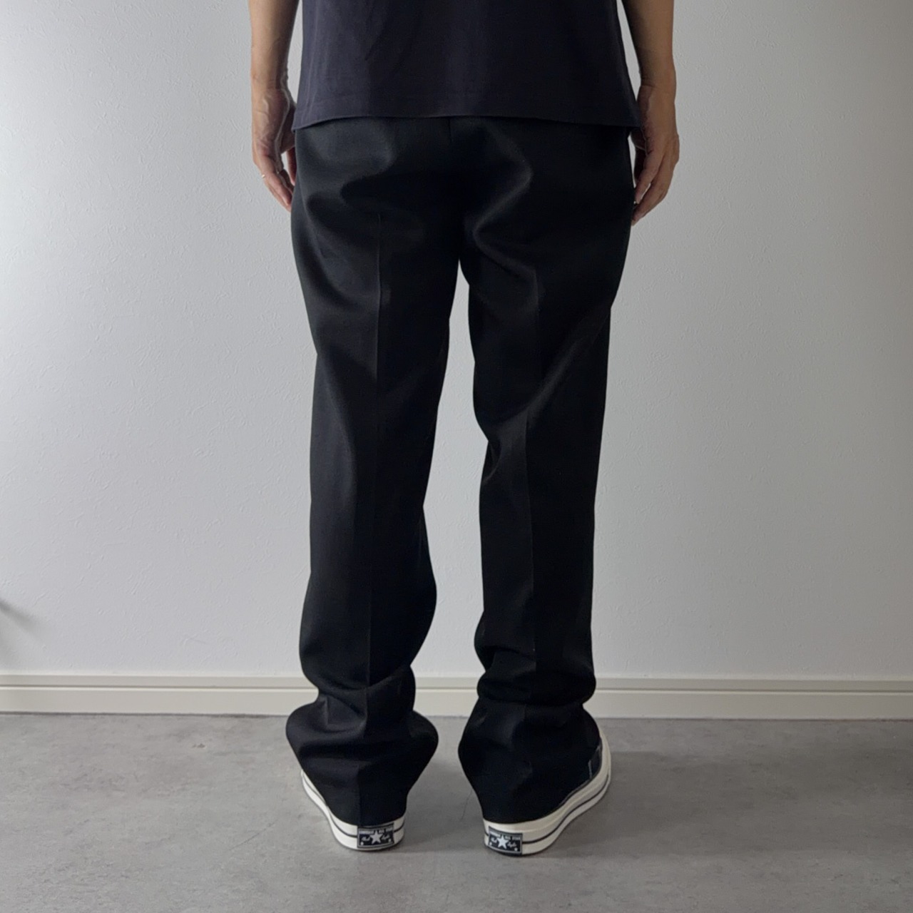 00s Levi's ACTION SLACKS BLACK [W34L30相当] 古着 - 16